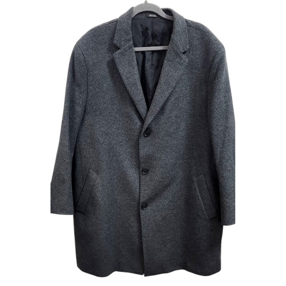 Nordstrom Mason Wool & Cashmere Men Coat Size 50 R - Picture 2 of 16